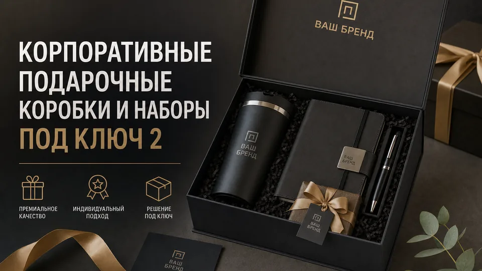 Корпоративные подарочные коробки и наборы под ключ: от концепции до вручения