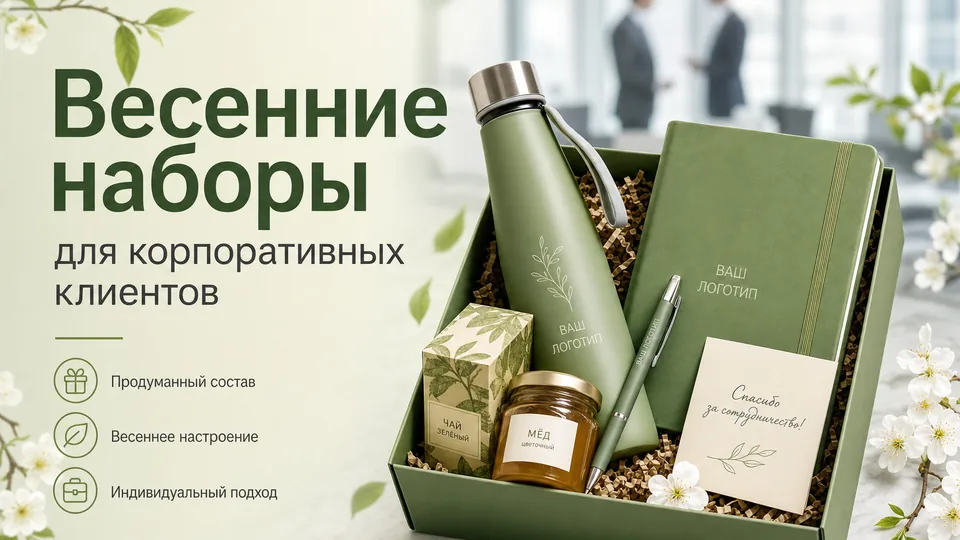 Весенние наборы для корпоративных клиентов: идеи и наполнение